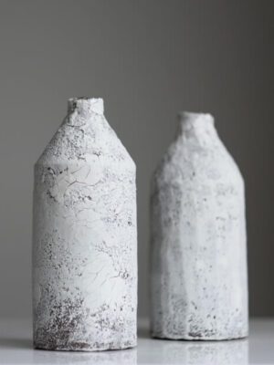 glazed bottles